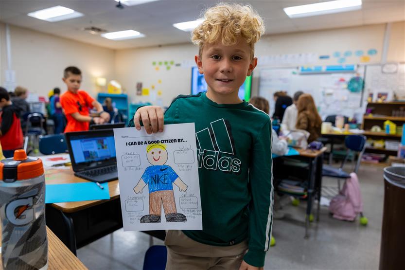 Students make good citizen models